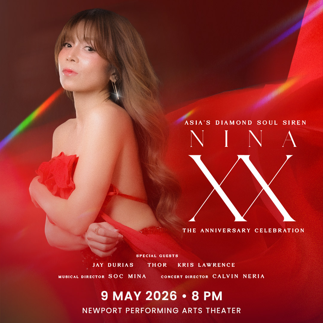 아시아의 ‘다이아몬드 소울 사이렌’ 니나(NINA)가 시대를 풍미한 그녀의 상징적인 앨범 《Nina Live!》를 기념하는 특별 콘서트 《NINA XX》를 통해 음악계에서의 경이로운 20주년을 맞이합니다.