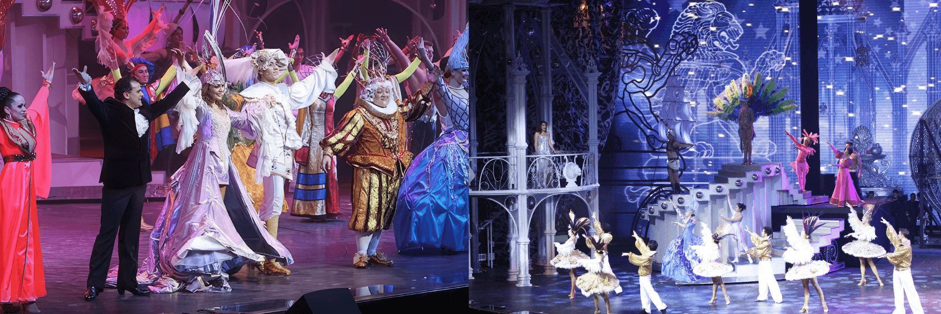 ‘카오스(Kaos, 2010–2011)’는 새로 문을 연 NPAT에서 필리핀 뮤지컬의 규모와 야심을 보여준 개관 기념 작품이다.