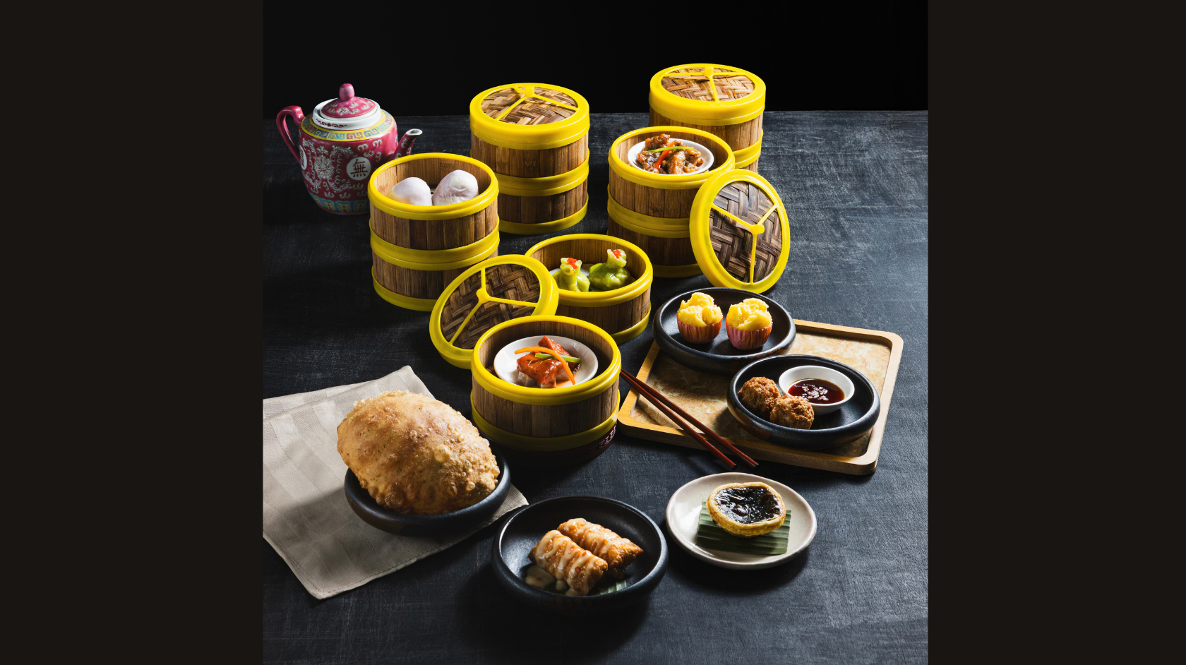 힐튼 마닐라 뉴포트 월드 리조트 내 ‘화위안 브라세리 치노이즈(Hua Yuan Brasserie Chinoise)’에서 즐기는 얌차