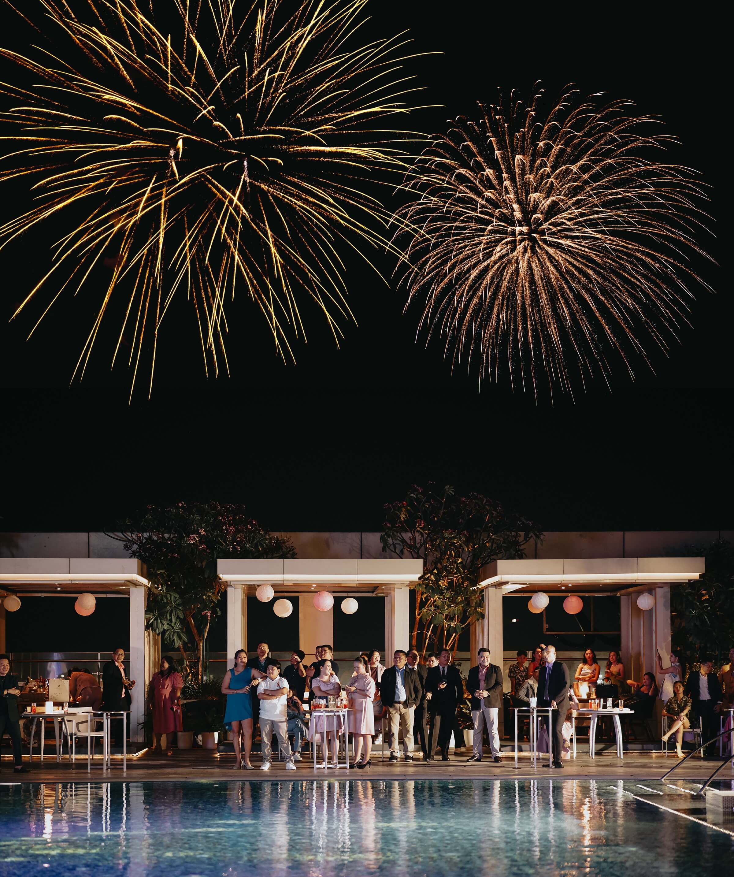 소라 루프탑에서 진행되는 연말 카운트다운